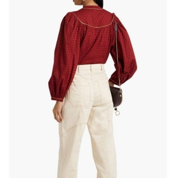 NWT Joie Womens Keena Fil Caupe Comfort Blouse Top sz XXS - Picture 3 of 10